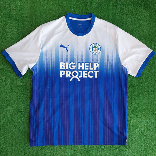 Wigan Athletic 2022/23 Home Shirt (Excellent) - Size XXL