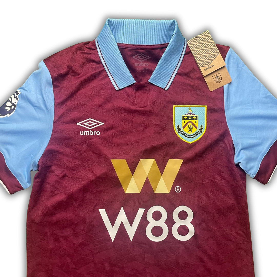 Burnley 2023/24 Home Shirt (BNWT) - Size S