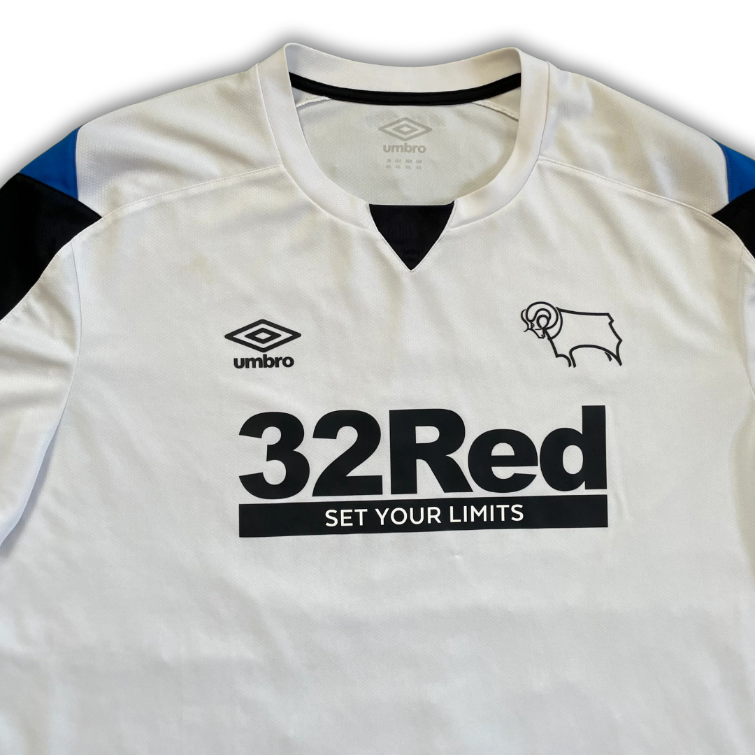Derby County 2021/22 Home Shirt (Very Good) - Size 4XL
