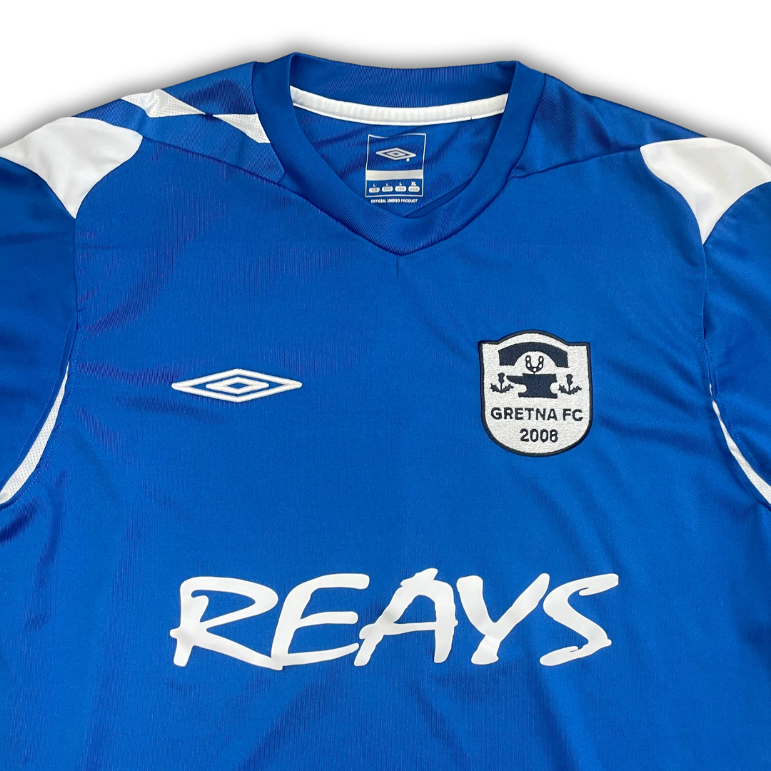 Gretna FC 2008/09 Away Shirt (Very Good) - Size L