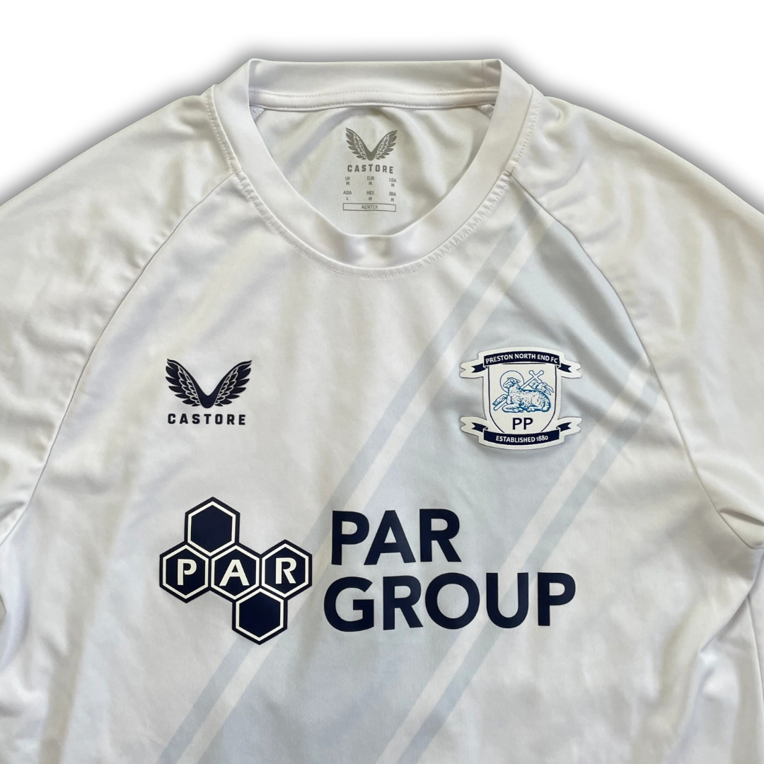 Preston North End 2024/25 Home Shirt (Excellent) - Size M