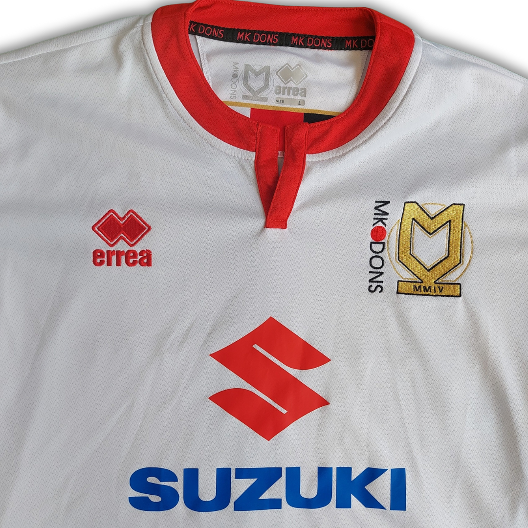 MK Dons 2017/18 Home Shirt (Excellent) - Size L