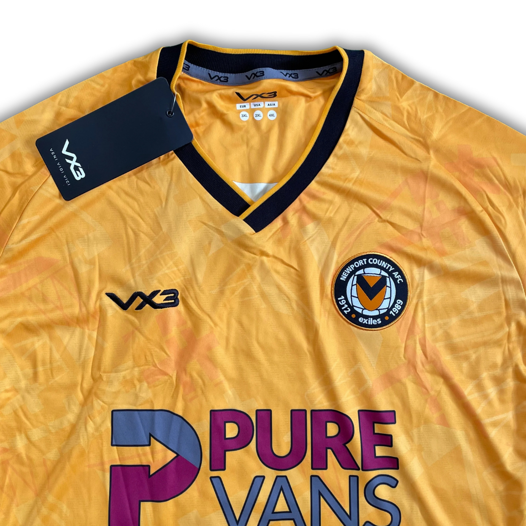 Newport County 2024/25 Home Shirt (BNWT) - Size 3XL