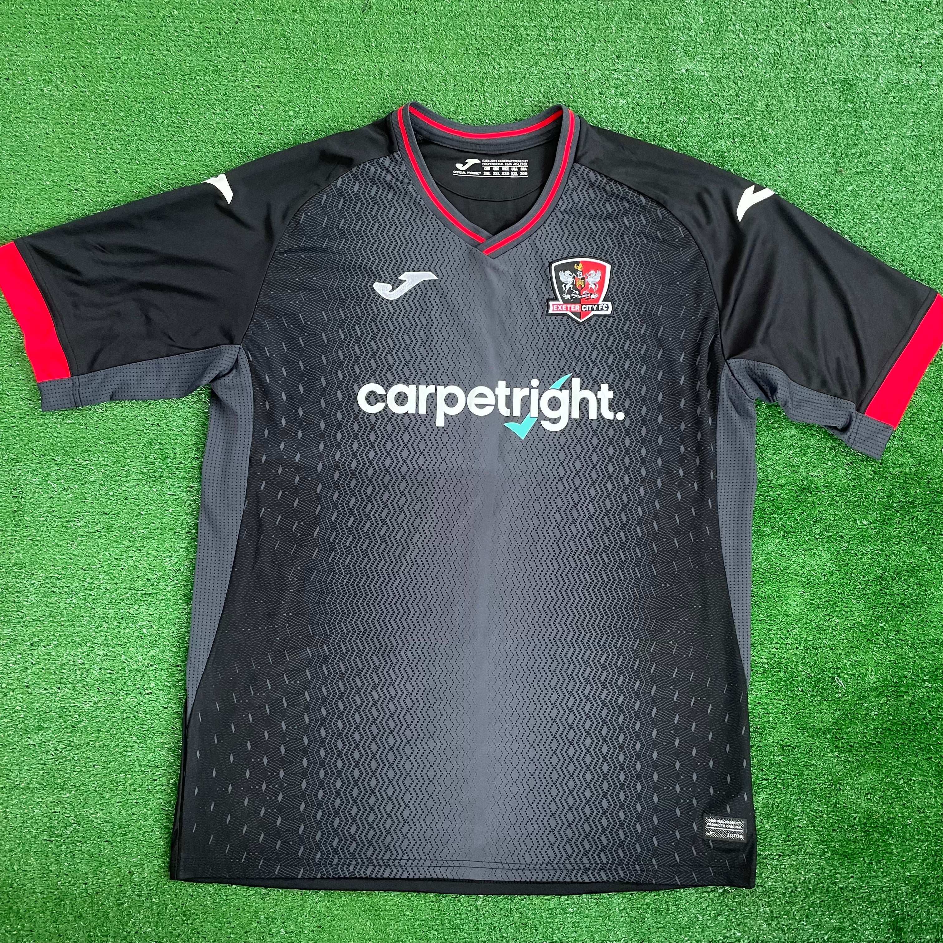 Exeter City Away Kit Exeter City 2020/21 Away Shirt (Excellent) Size