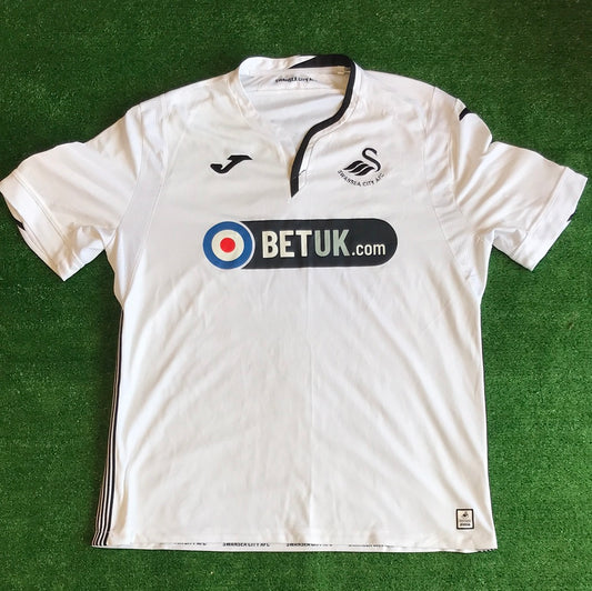 Swansea City 2018/19 Home Shirt (Excellent) - Size XXL