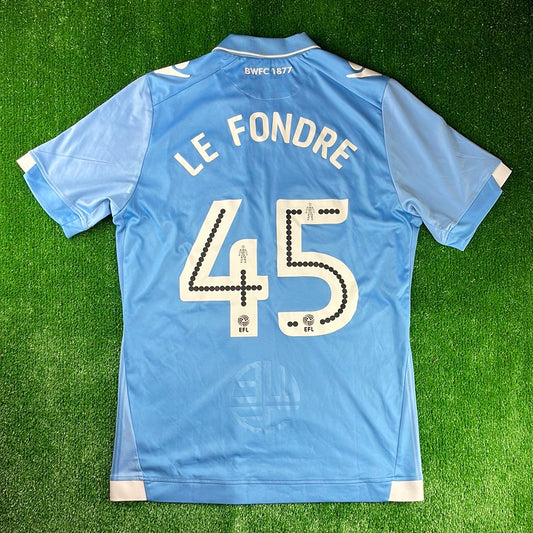 Bolton Wanderers 2016/17 "Le Fondre #45" Away Shirt (Very Good) - Size M