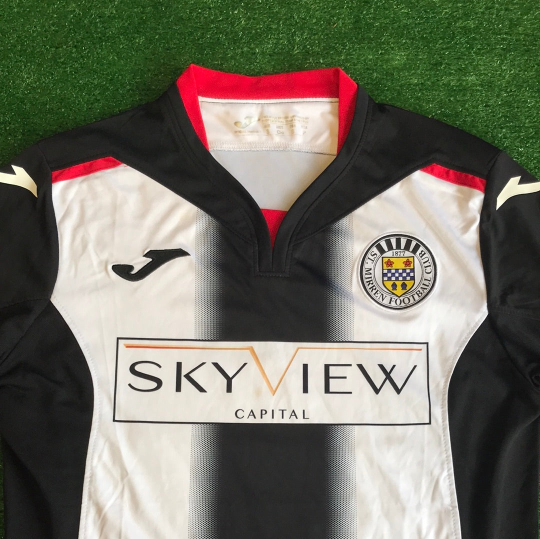 St. Mirren FC 2018/19 Home Shirt (Very Good) - Size S