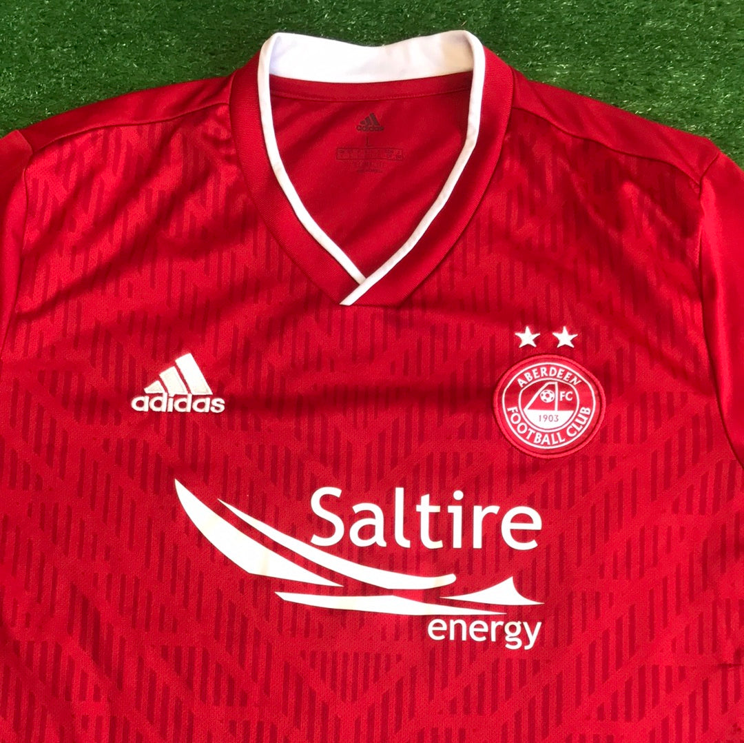 Aberdeen 2019/20 Home Shirt (Excellent) - Size L
