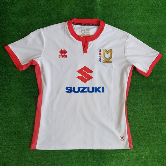 MK Dons 2017/18 Home Shirt (Very Good) - Size L