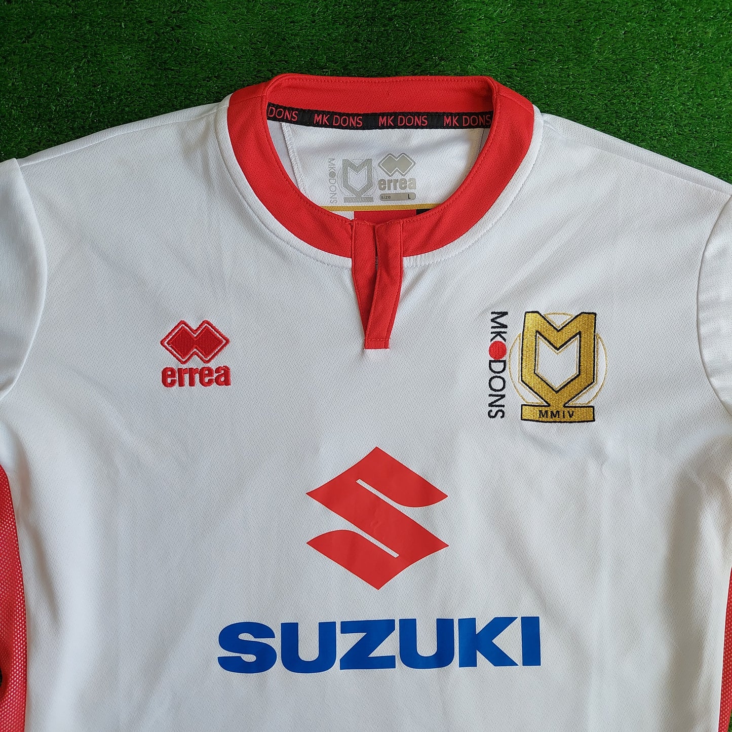 MK Dons 2017/18 Home Shirt (Very Good) - Size L