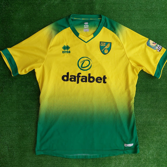 Norwich City 2019/20 Home Shirt (Excellent) - Size 3XL
