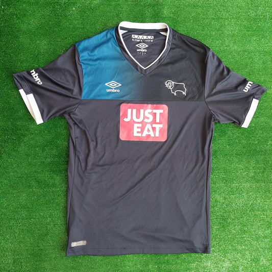 Derby County 2016/17 Away Shirt (Very Good) - Size L