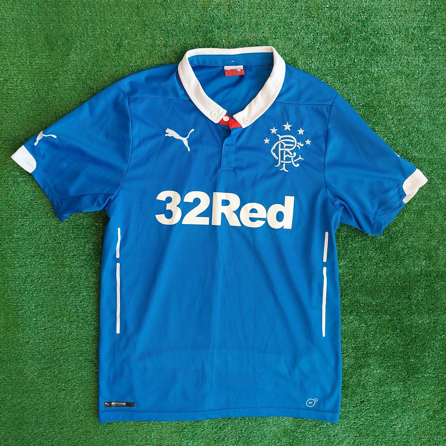 Rangers F.C. 2014/15 Home Shirt (Excellent) - Size S