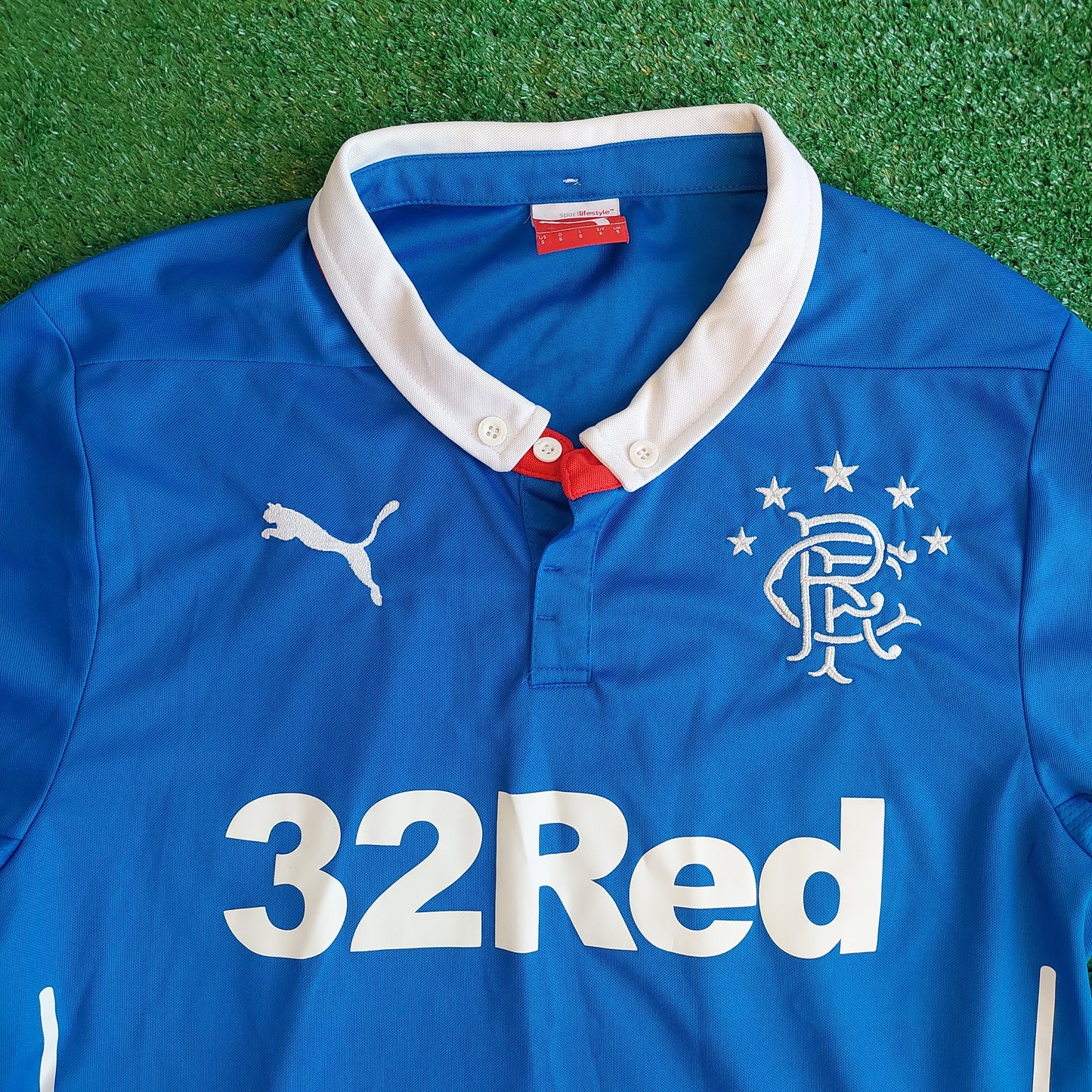 Rangers F.C. 2014/15 Home Shirt (Excellent) - Size S