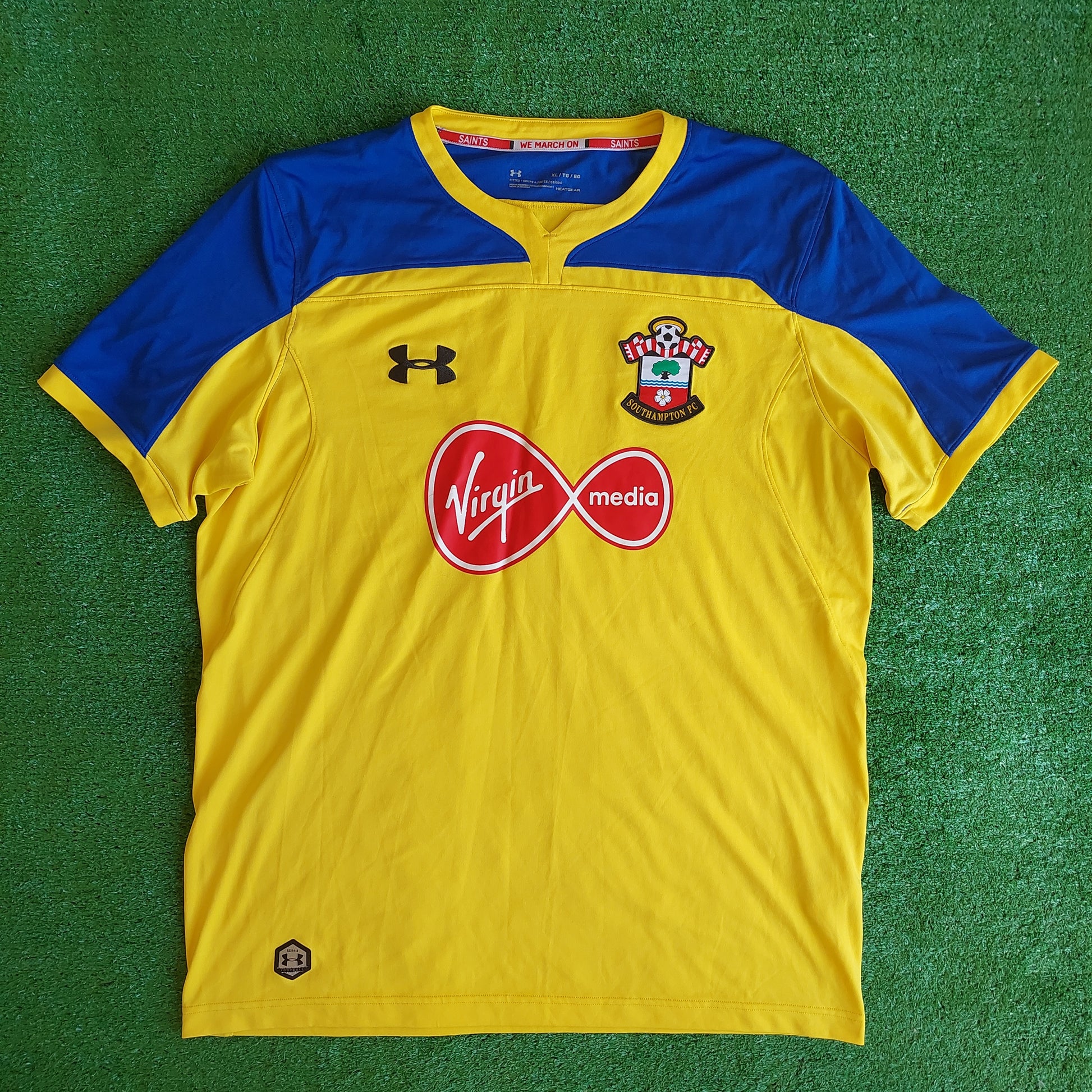 Yellow Southampton Football Kits Southampton FC 2018/19 Away