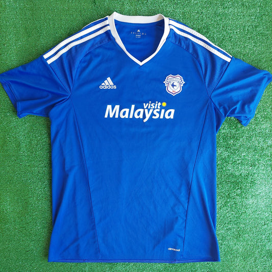 Cardiff City 2015/16 Home Shirt (Excellent) - Size M – The