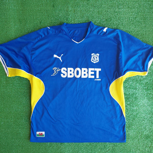 Cardiff City 2009/10 Home Shirt (Very Good) - Size XL