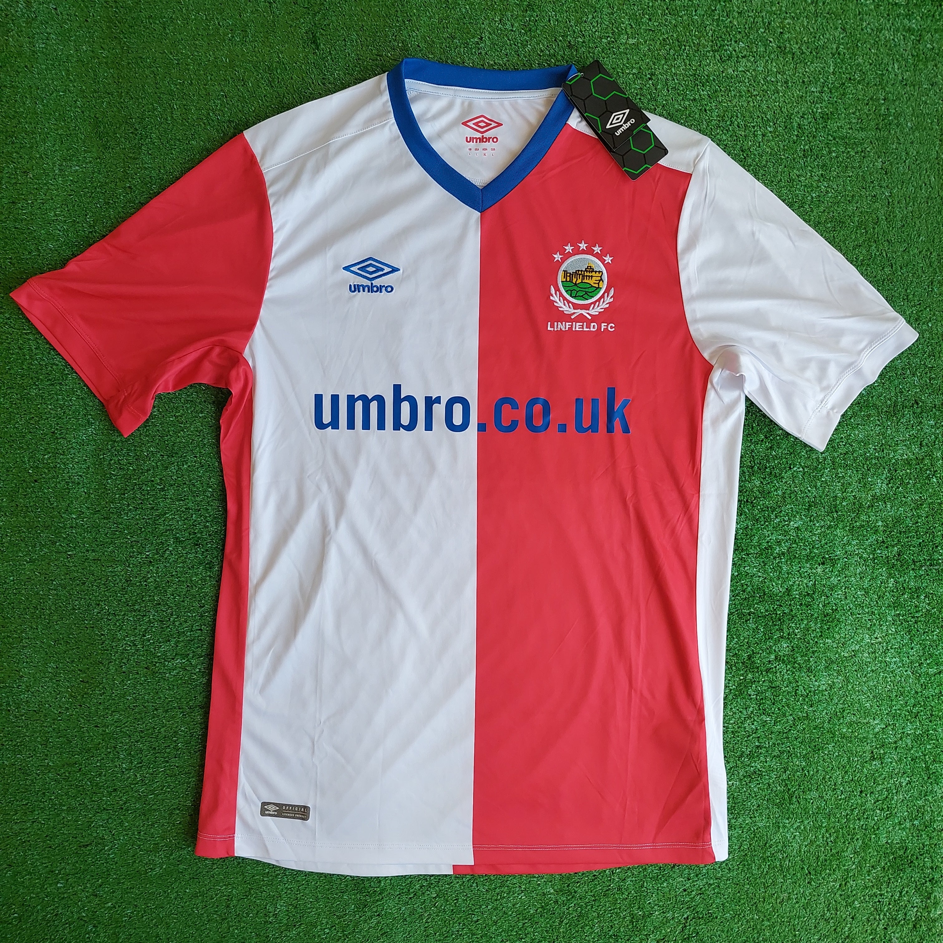 Linfield polo shop shirt