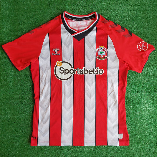 Southampton FC 2021/22 Home Shirt (Excellent) - Size XL