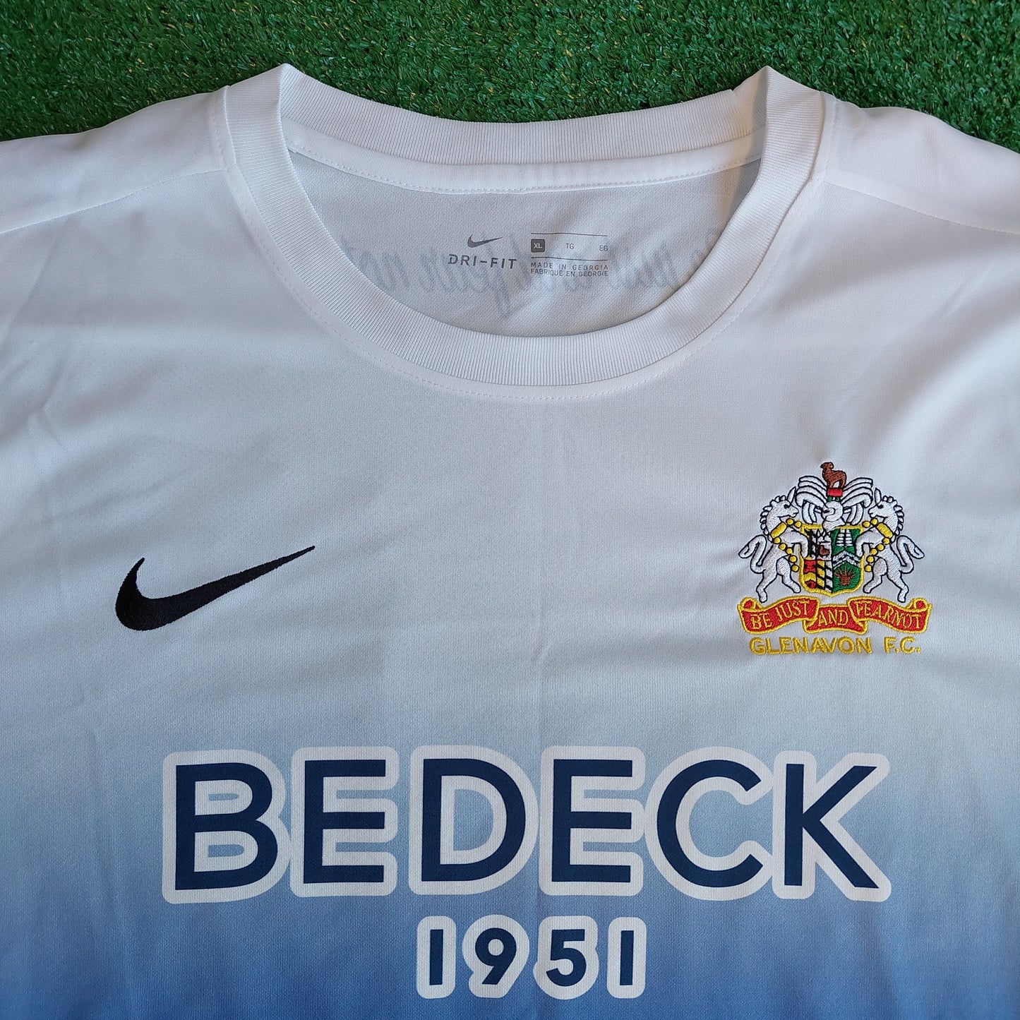 Glenavon F.C. 2022/23 Home Shirt (BNWT) - Size XL