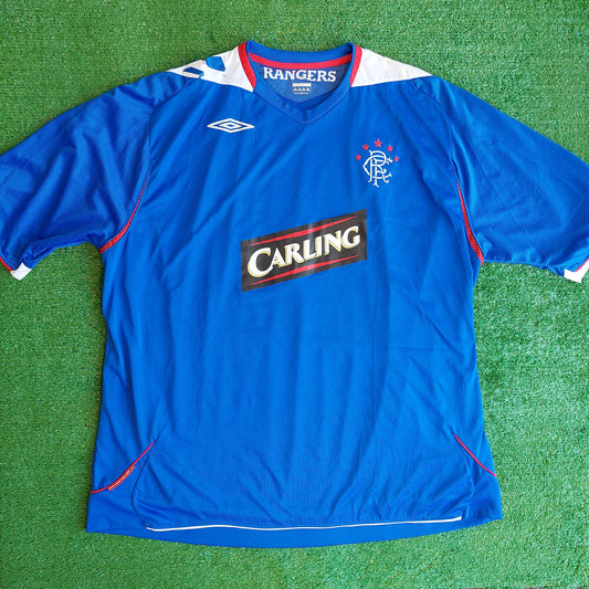 Rangers F.C. 2006/07 Home Shirt (Very Good) - Size 4XL