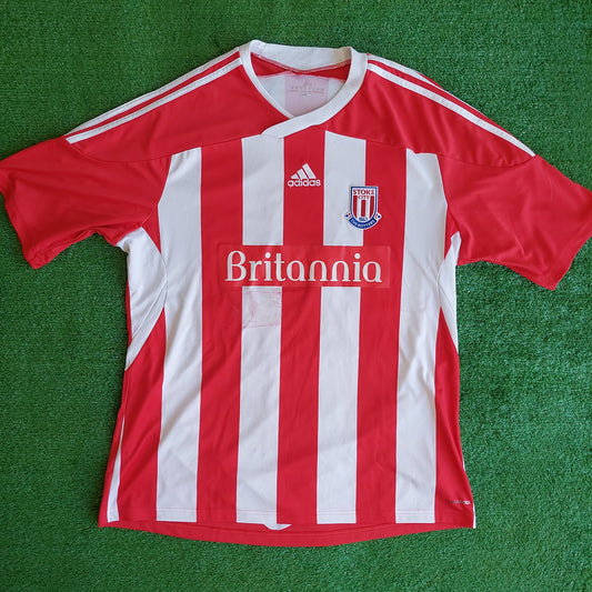 Stoke City 2011/12 Home Shirt (Good) - Size XL