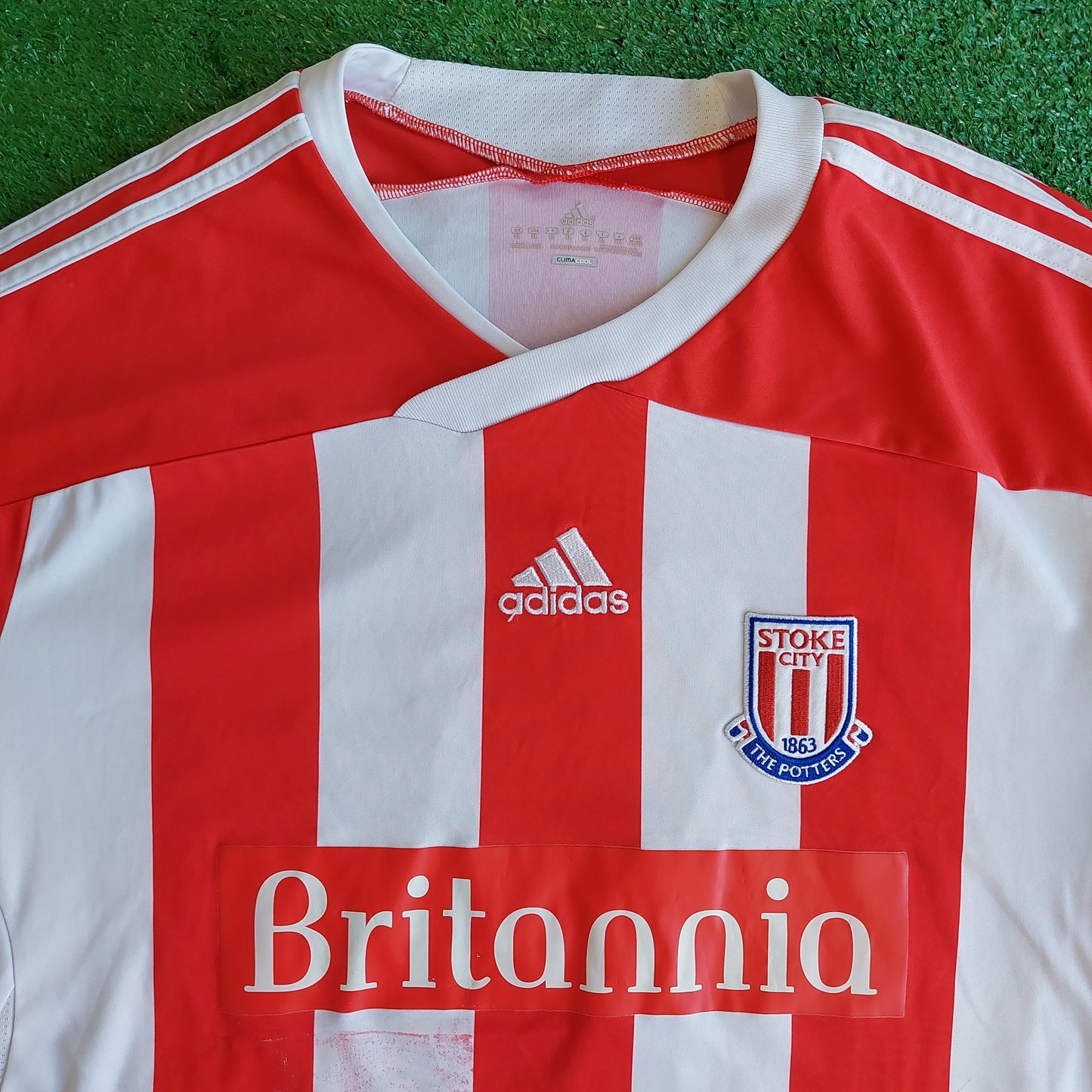 Stoke City 2011/12 Home Shirt (Good) - Size XL