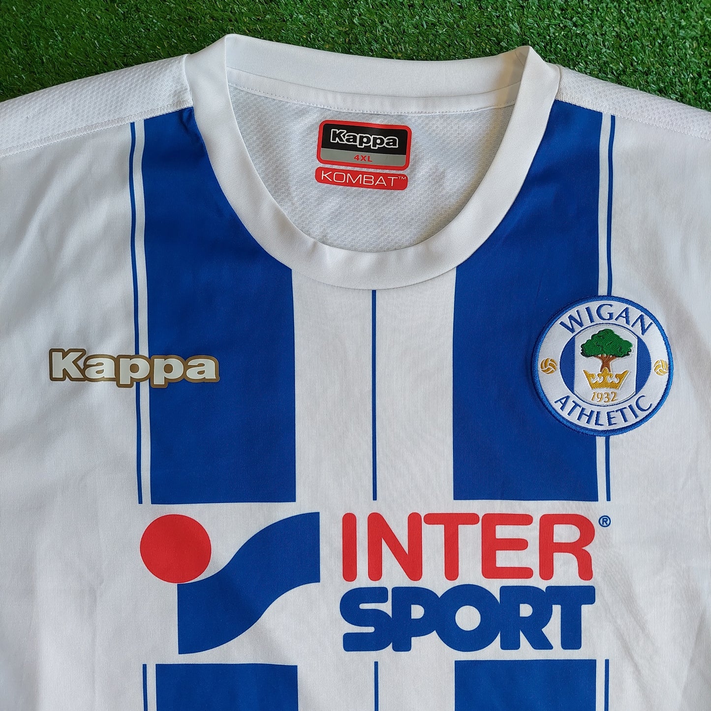 Wigan Athletic 2017/18 Home Shirt (Very Good) - Size 4XL