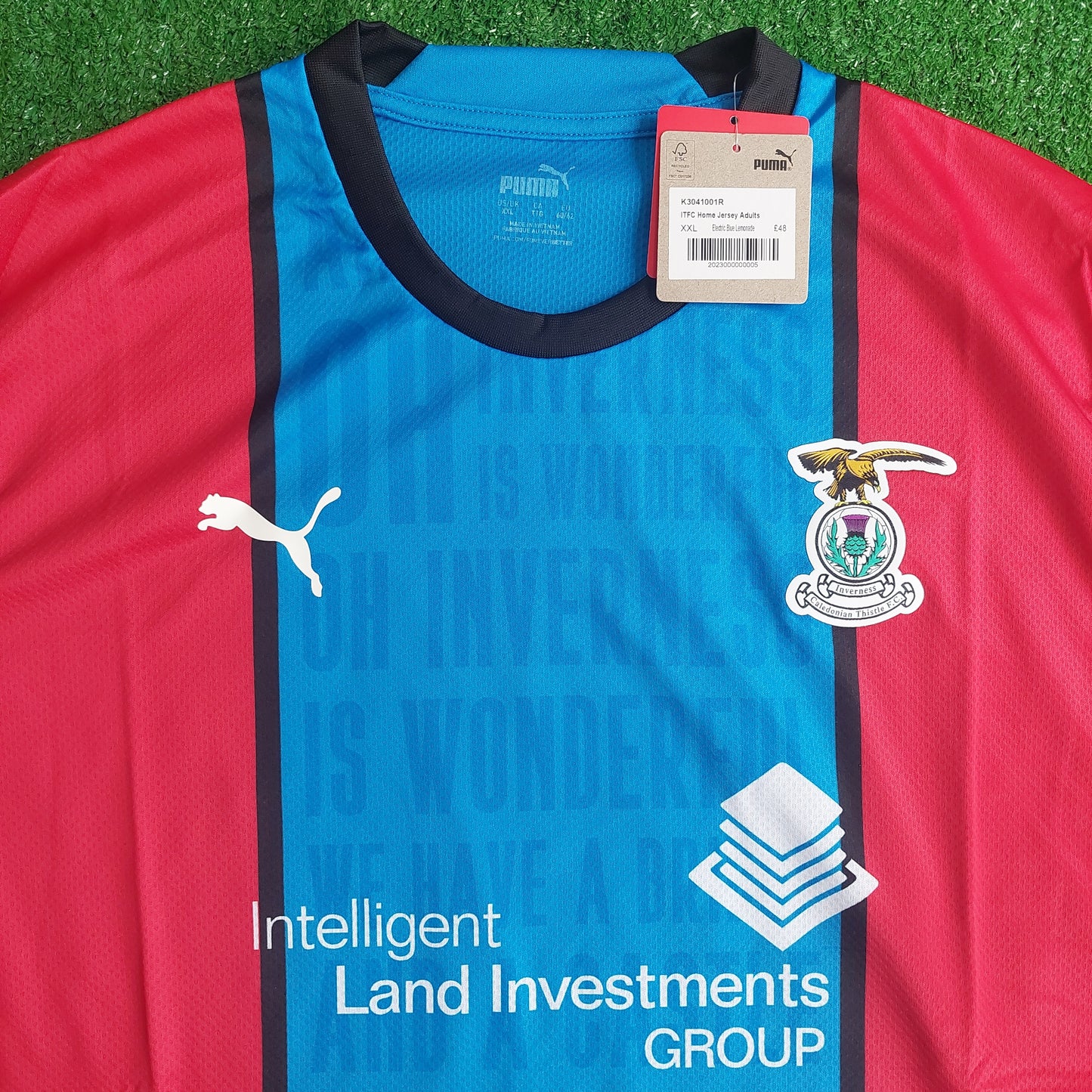 Inverness CT 2022/23 Home Shirt (BNWT) - Size 3XL