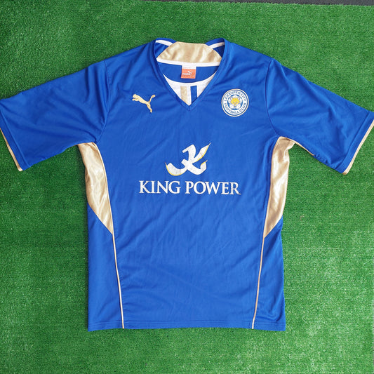 Leicester City 2013/14 Home Shirt (Very Good) - Size L