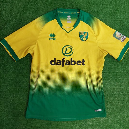 Norwich City 2019/20 Home Shirt (Very Good) - Size 3XL