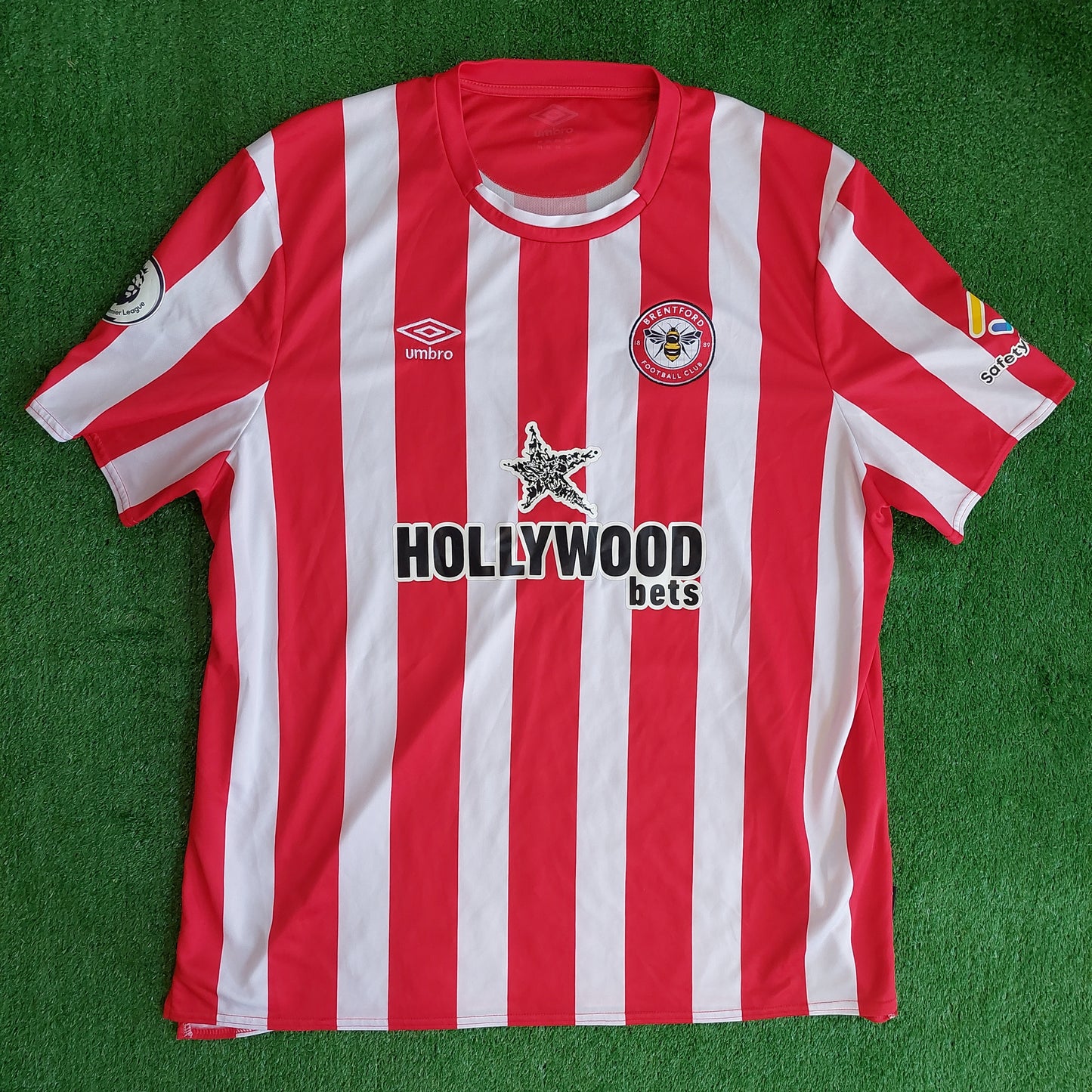 Brentford FC 2021/23 Home Shirt Canos #7 (Excellent) - Size 3XL