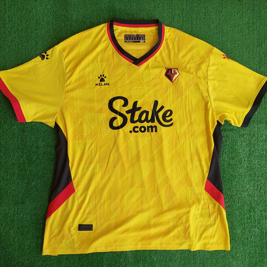 Watford 2022/23 Home Shirt (Excellent) - Size 2XL