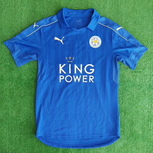 Leicester City 2016/17 Home Shirt (Very Good) - Size M