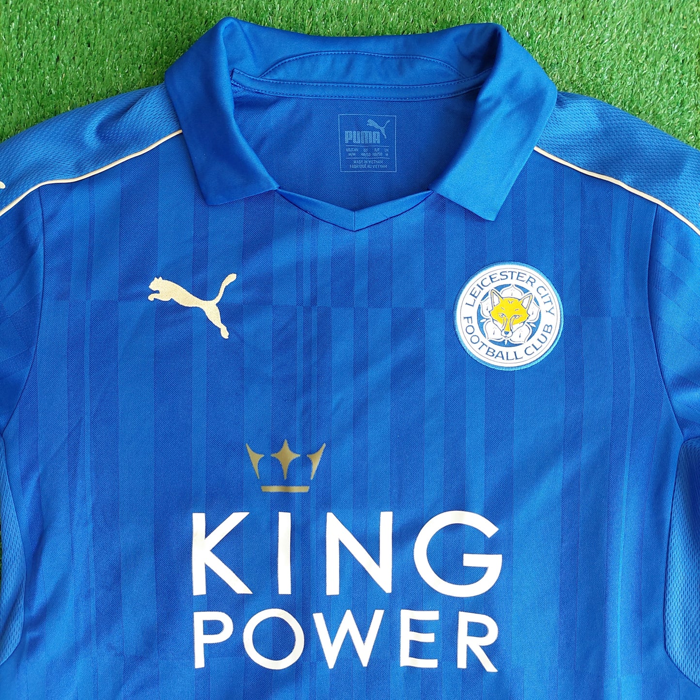 Leicester City 2016/17 Home Shirt (Very Good) - Size M