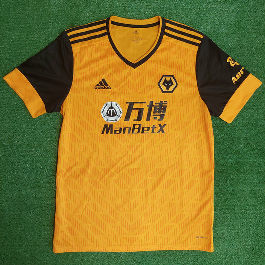 Wolverhampton Wanderers 2020/21 Home Shirt (Excellent) - Size L