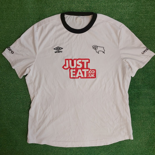 Derby County 2014/15 Home Shirt (Very Good) - Size XXL