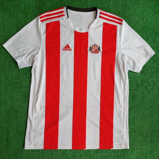 Sunderland 2019/20 *Sponsorless* Home Shirt (Excellent) - Size XL