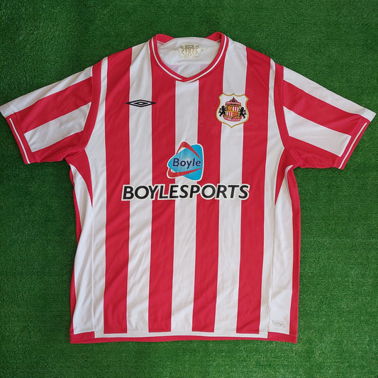 Sunderland 2009/10 Home Shirt (Good) - Size XL