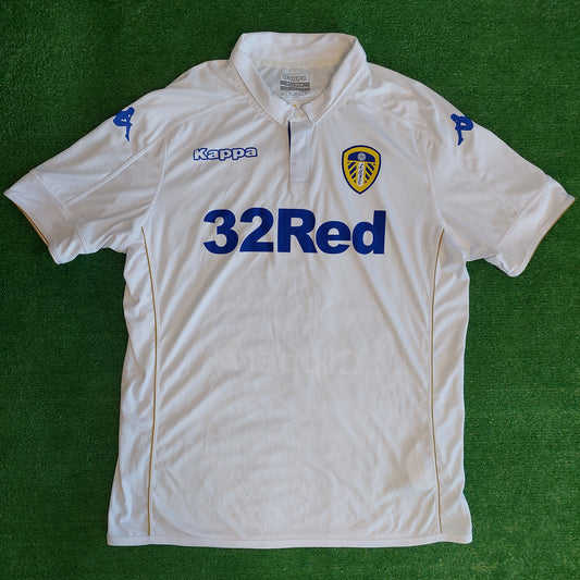 Leeds United 2016/17 Home Shirt (Excellent) - Size L