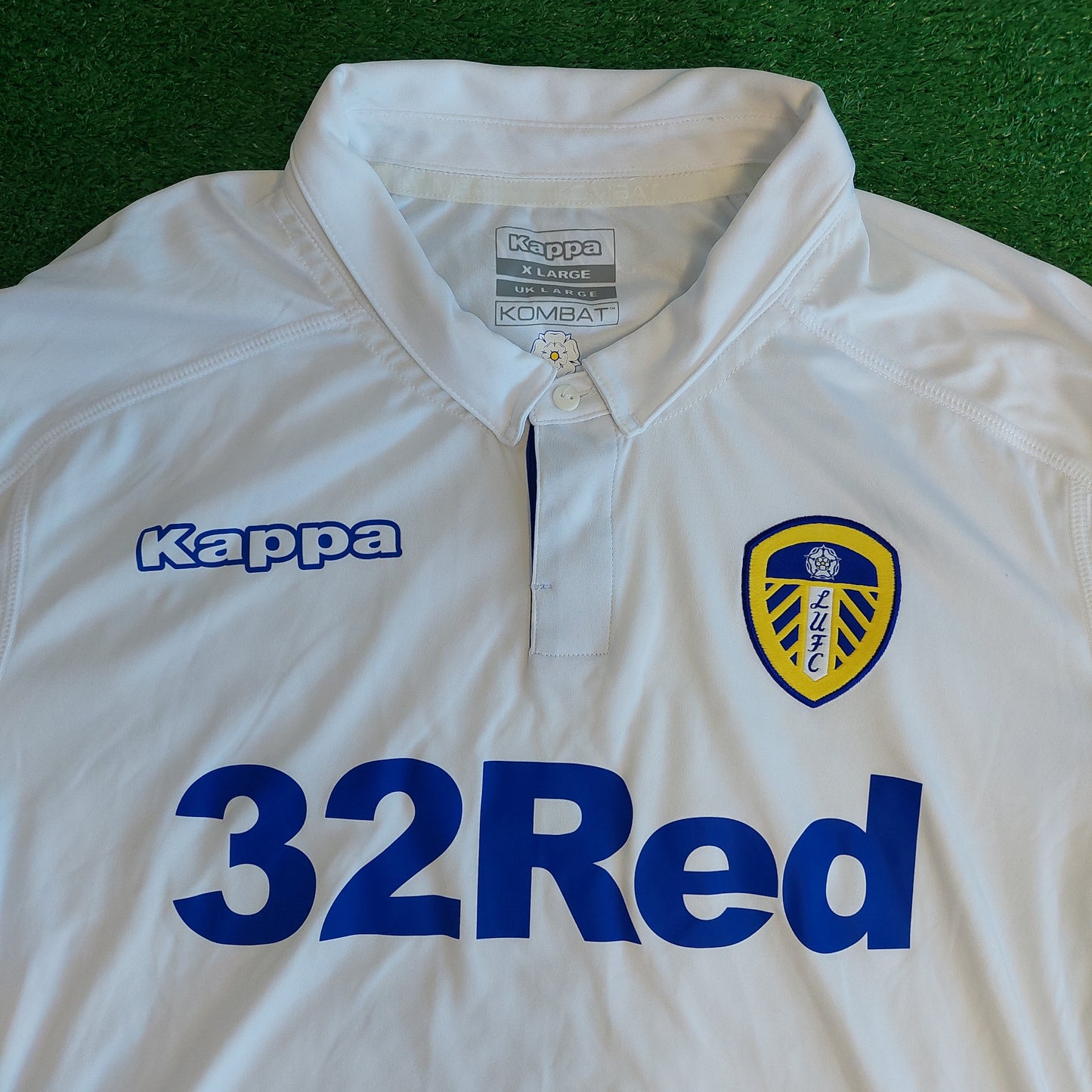 Leeds United 2016/17 Home Shirt (Excellent) - Size L