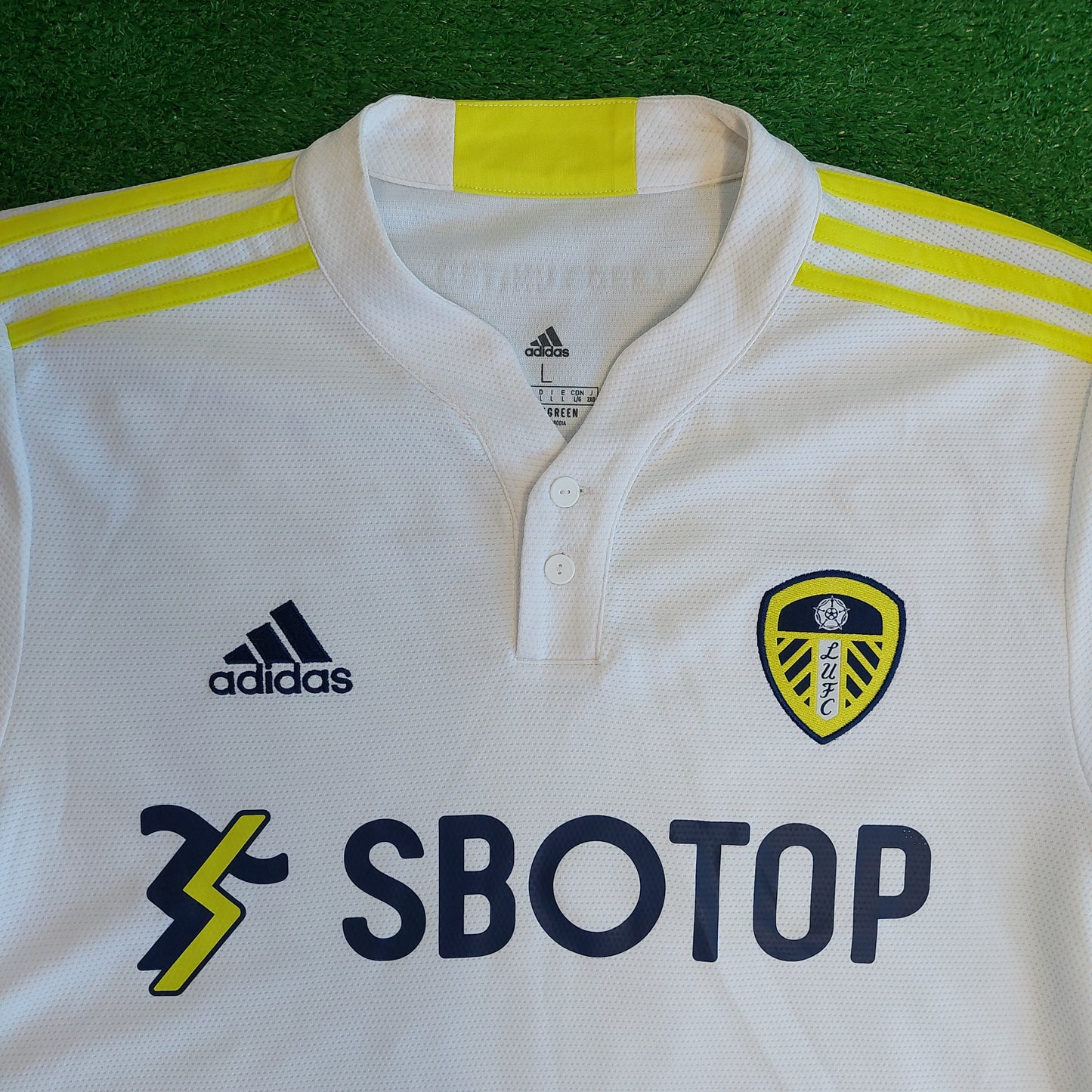 Leeds United 2021/22 Home Shirt (Excellent) - Size L