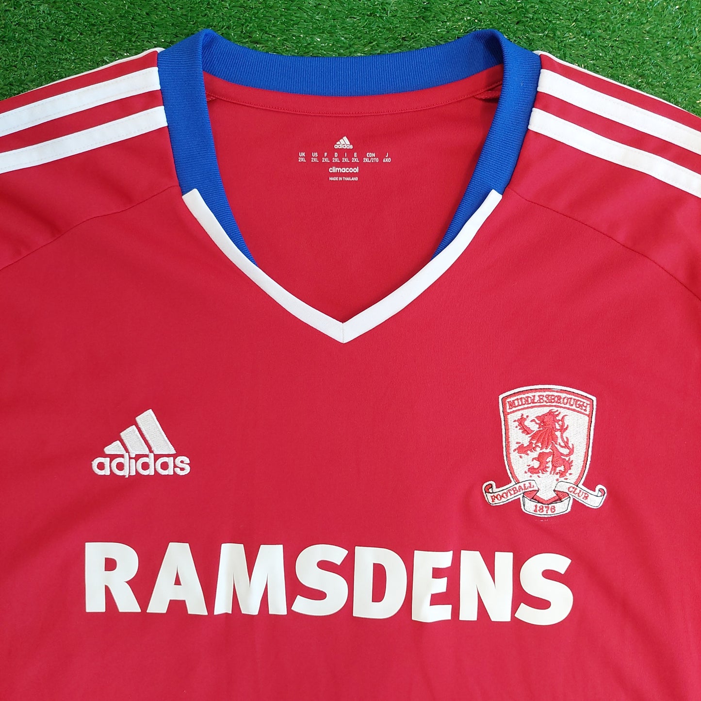 Middlesbrough 2016/17 Home Shirt (Very Good) - Size XXL