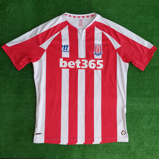 Stoke City 2014/15 Home Shirt (Excellent) - Size XL