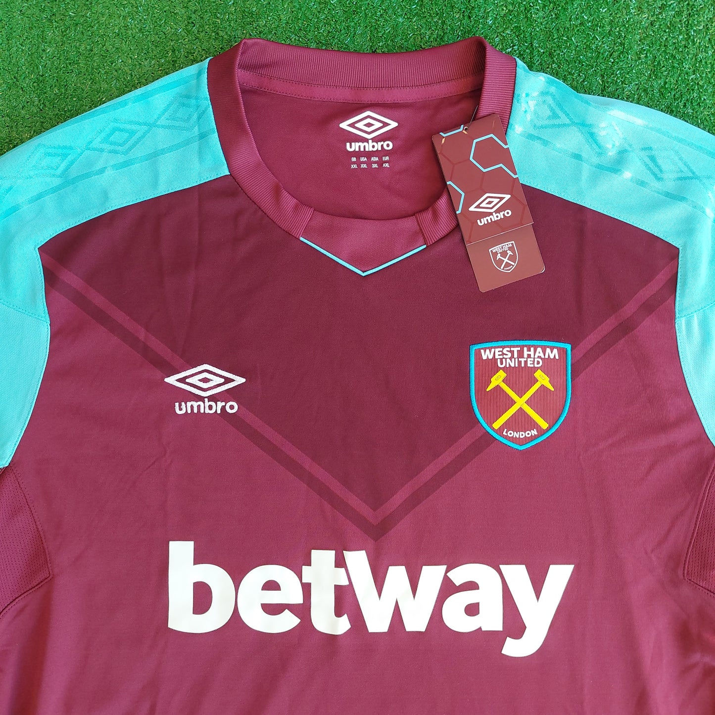 West Ham United 2017/18 Home Shirt (BNWT) - Size XXL