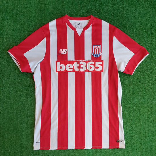 Stoke City 2015/16 Home Shirt (Good) - Size L