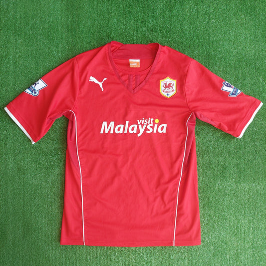 Cardiff City 2013/14 Home Shirt (Excellent) - Size M