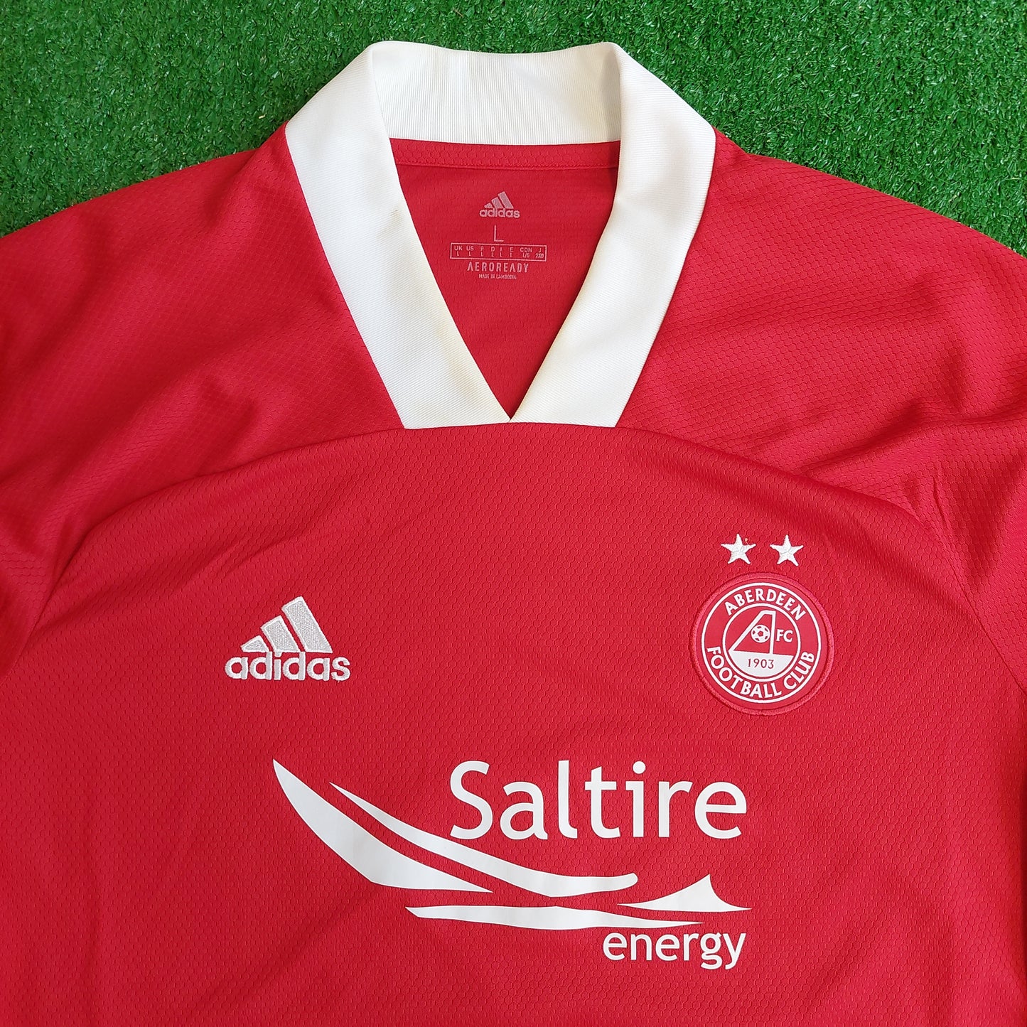 Aberdeen 2020/21 Home Shirt (Excellent) - Size L