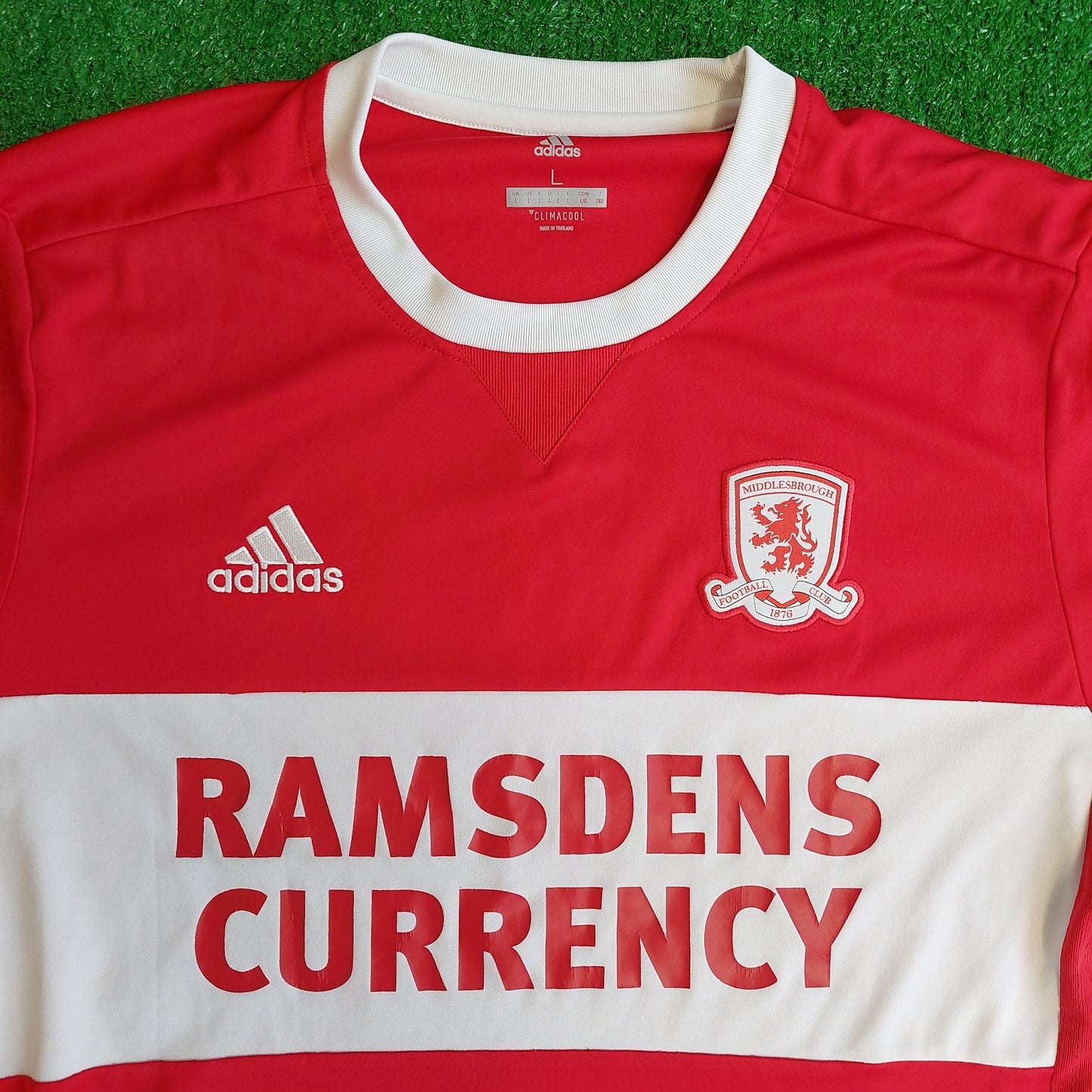 Middlesbrough 2017/18 Home Shirt (Very Good) - Size L