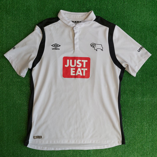 Derby County 2016/17 Home Shirt (Very Good) - Size XL